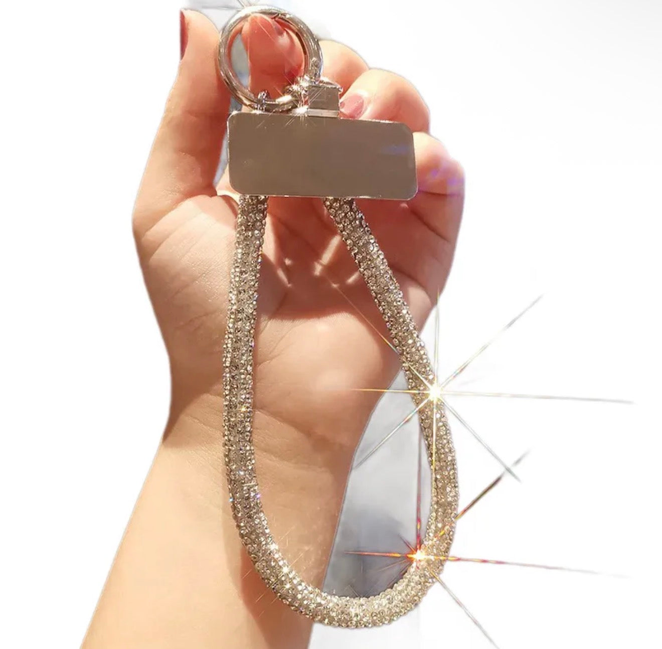 Crystal Luxe Phone Wristlet